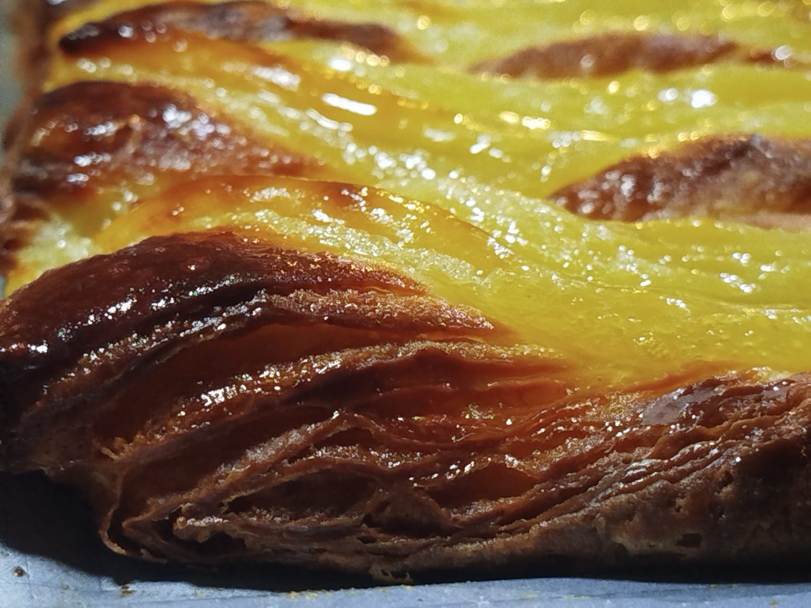 Facturas Sauco con crema pastelera casera